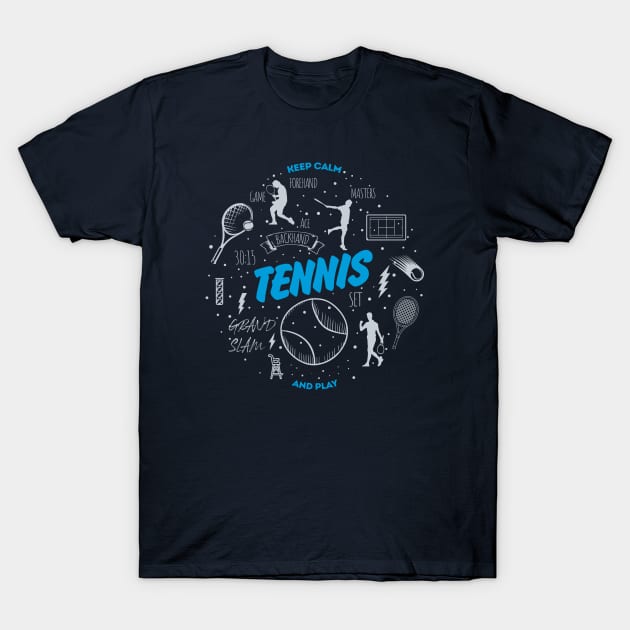 Tennis T-Shirt by slawisa